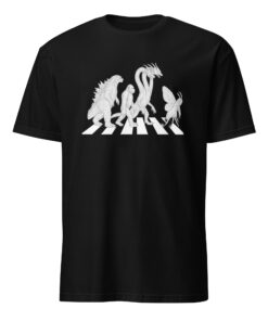 Vintage Godzilla Abbey Road Parody Kaiju Mashup T-Shirt | Cuccico