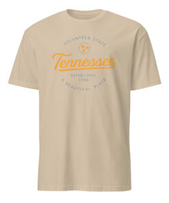 Tennessee Tri-Star Tee | Volunteers Shirt – Unisex State Pride T-Shirt by Cuccico