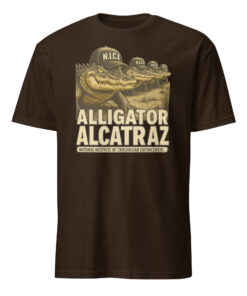 Stop Alligator Alcatraz Shirt — Parody Tee | Swamp Humor by Cuccico