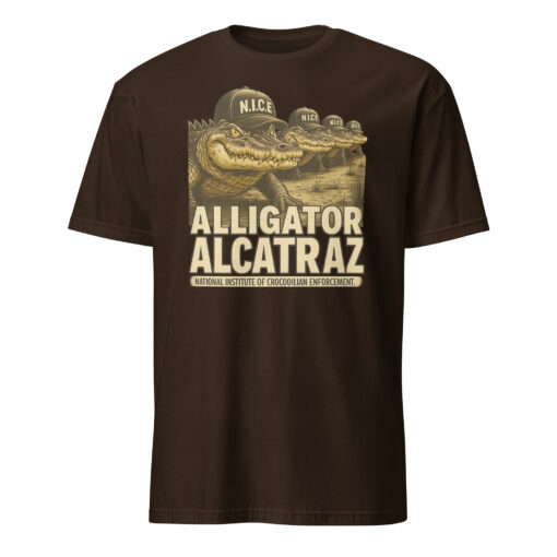 Stop Alligator Alcatraz Shirt — Parody Tee | Swamp Humor by Cuccico - Image 3