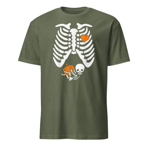 Skeleton Halloween Maternity Shirt – Pregnancy Announcement Tee | Mom To Be | Cuccico - Image 8