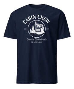 Alternative view of Custom Camp Cabin Bachelorette Shirt – Personalized Cabin Crew Tee | Cuccico