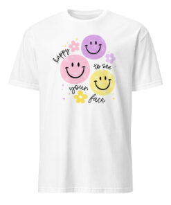 Happy To See Your Face Shirt – Teacher Appreciation | Back To School Shirt | Cuccico