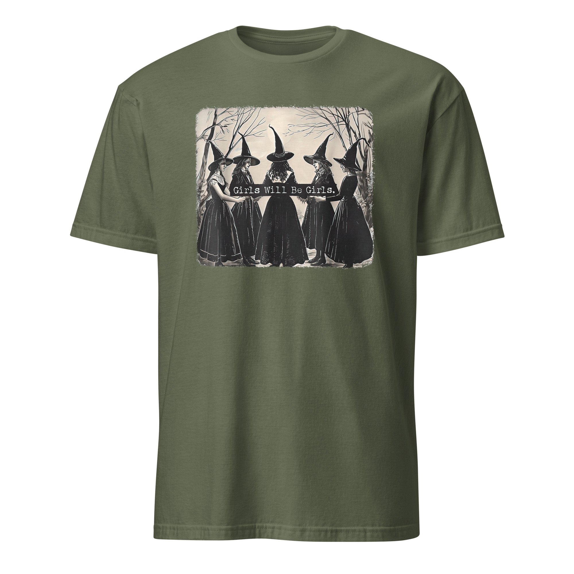 Girl Will Be Girl Witch Halloween T-Shirt 8 Girl Will Be Girl Witch Halloween T-Shirt - Image 8