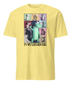 Lizard Lizard Lizard Shirt Funny Weirdcore Animal Meme Gen Z T-Shirt