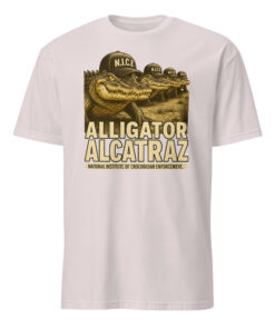 Stop Alligator Alcatraz Shirt — Parody Tee | Swamp Humor by Cuccico