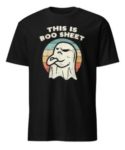 This Is Some Boo Sheet Ghost Retro Funny Halloween T-Shirt | Cuccico