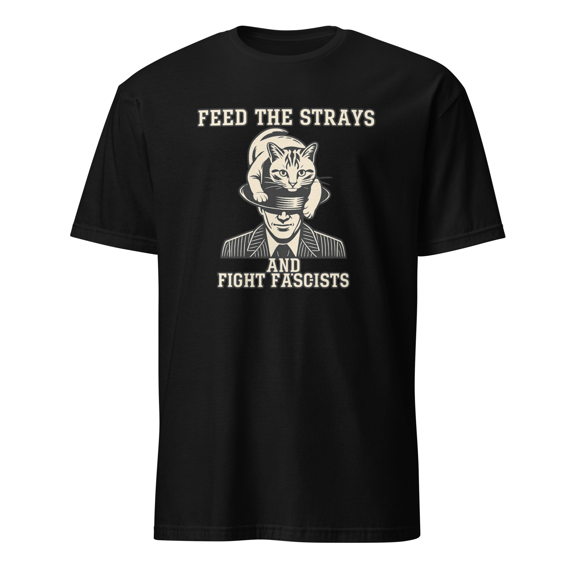 Feed the Strays | Fight Fascists Shirt — Bold Graphic Tee | Cuccico 1 Feed the Strays | Fight Fascists Shirt — Bold Graphic Tee | Cuccico