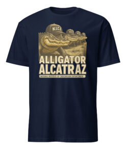 Alternative view of Stop Alligator Alcatraz Shirt — Parody Tee | Swamp Humor by Cuccico