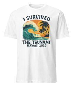 I Survived The Tsunami Hawaii 2025 Shirt | Tsunami Warning Tee | Hawaii Tsunami Survivor