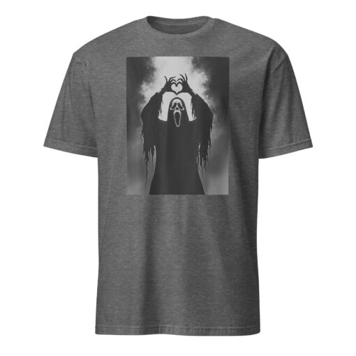 Scary Face Horror Poster Halloween T-Shirt - Image 7