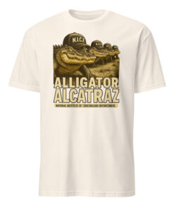 Stop Alligator Alcatraz Shirt — Parody Tee | Swamp Humor by Cuccico
