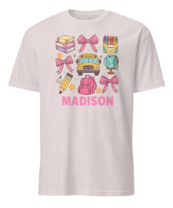 Personalized Back to School Shirt for Girls – First Day Custom Tee | Cuccico 23 Personalized Back to School Shirt for Girls – First Day Custom Tee | Cuccico