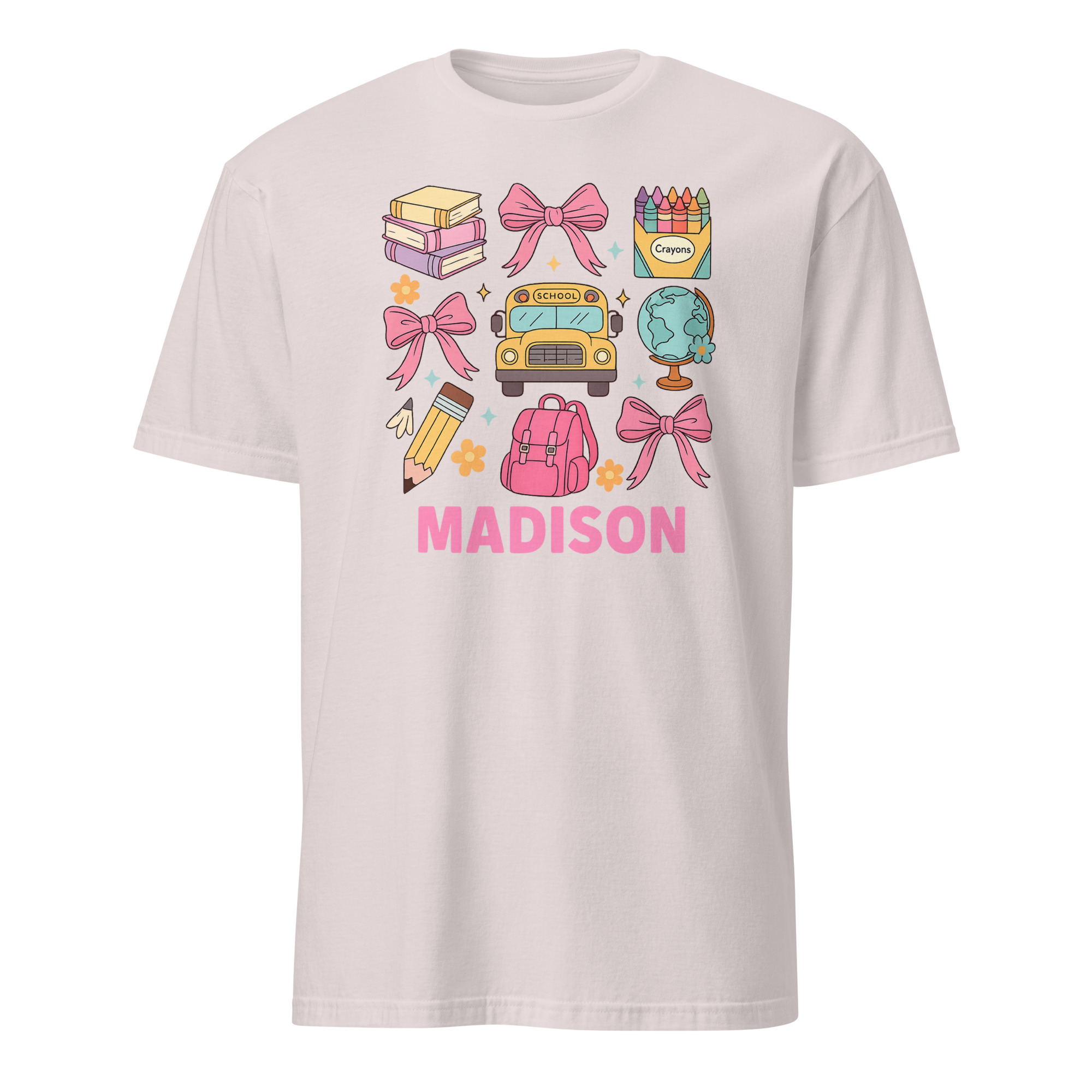 Personalized Back to School Shirt for Girls – First Day Custom Tee | Cuccico 11 Personalized Back to School Shirt for Girls – First Day Custom Tee | Cuccico - Image 11