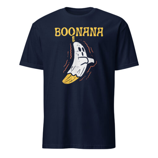 Boonana Cute Ghost Banana Halloween Costume Men Women Kids T-Shirt - Image 2