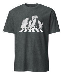Vintage Godzilla Abbey Road Parody Kaiju Mashup T-Shirt | Cuccico