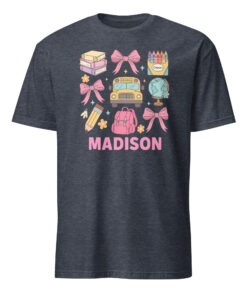 Personalized Back to School Shirt for Girls – First Day Custom Tee | Cuccico 17 Personalized Back to School Shirt for Girls – First Day Custom Tee | Cuccico