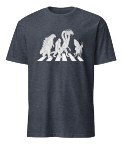Vintage Godzilla Abbey Road Parody Kaiju Mashup T-Shirt | Cuccico