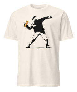 Banksy-Inspired Anti-Trump Resistance Activist T-Shirt | Cuccico