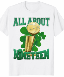 Jayson Tatum wearing All About 19 shirt white