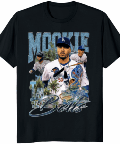 Mookie Betts Dodgers Shirt in black