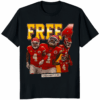 Official Free 4 Dreamathon Shirt in premium cotton with bold Free 4 slogan, limited edition athlete-inspired streetwear.