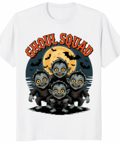 Spooky Halloween Family Ghoul Squad Shirt – Matching Family Outfit
