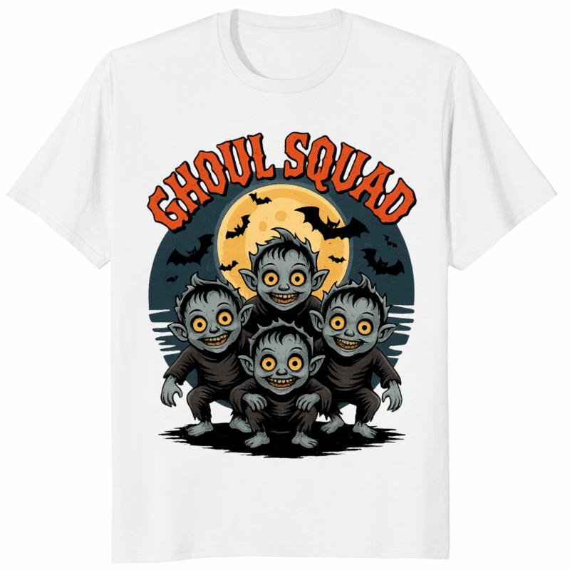 Spooky Halloween Family Ghoul Squad Shirt 16 Spooky Halloween Family Ghoul Squad Shirt – Matching Family Outfit