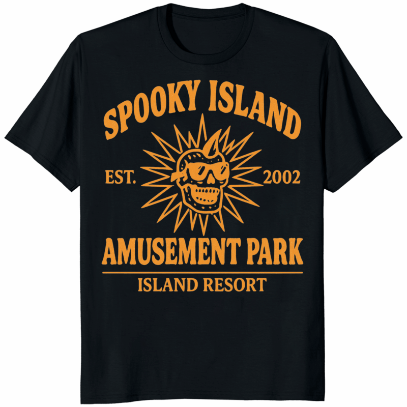 Spooky Island Halloween Nostalgia Scooby Doo Shirt 18 Spooky Island Halloween Nostalgia Scooby Doo Shirt in Black