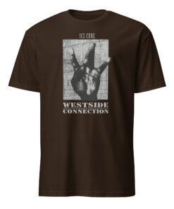 Jaxs Black Ice Cube on Reasonable Doubt Shirt 8 Jax Stewart wearing dark chocolate Ice Cube Westside Connection shirt in Reasonable Doubt