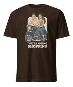 We Are Going Shopping Kim Kardashian And Sam Altman Shirt 8 We Are Going Shopping Kim Kardashian And Sam Altman Shirt in dark chocolate color – viral meme shirt