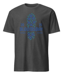 Bloomsday 2025 Finisher Spokane Shirt 18 Bloomsday 2025 Finisher Spokane Shirt in dark heather grey color for the 50th anniversary Lilac Bloomsday Run
