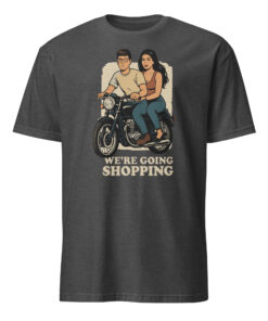 We Are Going Shopping Kim Kardashian And Sam Altman Shirt 11 We Are Going Shopping Kim Kardashian And Sam Altman Shirt in dark heather grey color – meme-inspired fashion