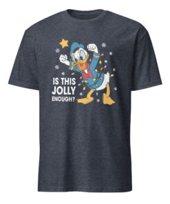 Is This Jolly Enough Disney Donald Duck Shirt 8 Is This Jolly Enough Disney Donald Duck Shirt in Heather Navy