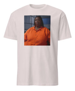Tish James Mugshot Shirt 19 Ice Grey Tish James Mugshot Shirt parody design – political satire cotton tee