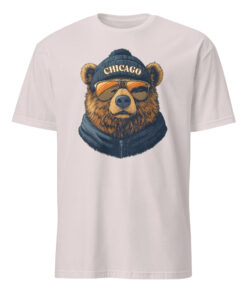 Vintage Chicago Football Crewneck Shirt 9 Vintage Chicago Football Crewneck Shirt in ice grey with retro Chicago Bears design