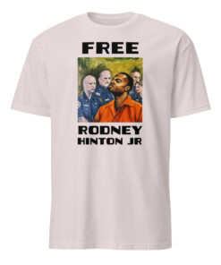 Free Rodney Hinton Jr Shirt 13 Free Rodney Hinton Jr Shirt in Ice Grey – lightweight protest tee for justice and solidarity