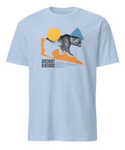 Light Blue 9-13-2025 Greensky Bluegrass Tour Red Rocks Shirt mockup