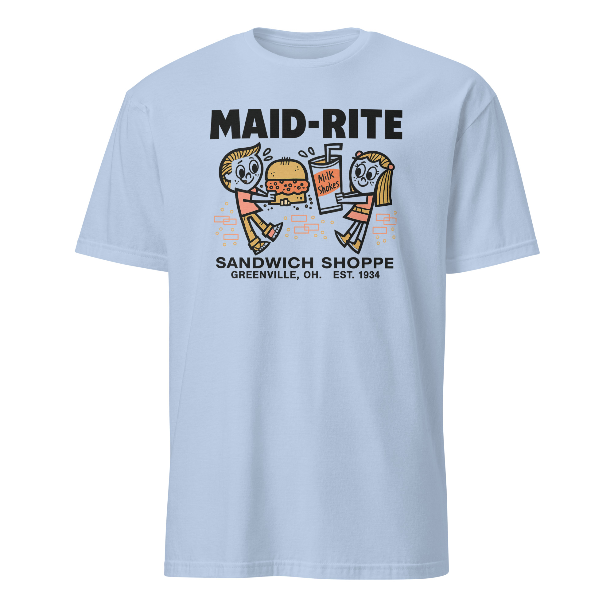Maid-Rite Retro Diner Tee – Greenville Ohio Heritage Shirt 3 Maid-Rite Retro Diner Tee – Greenville Ohio Heritage Shirt - Image 3