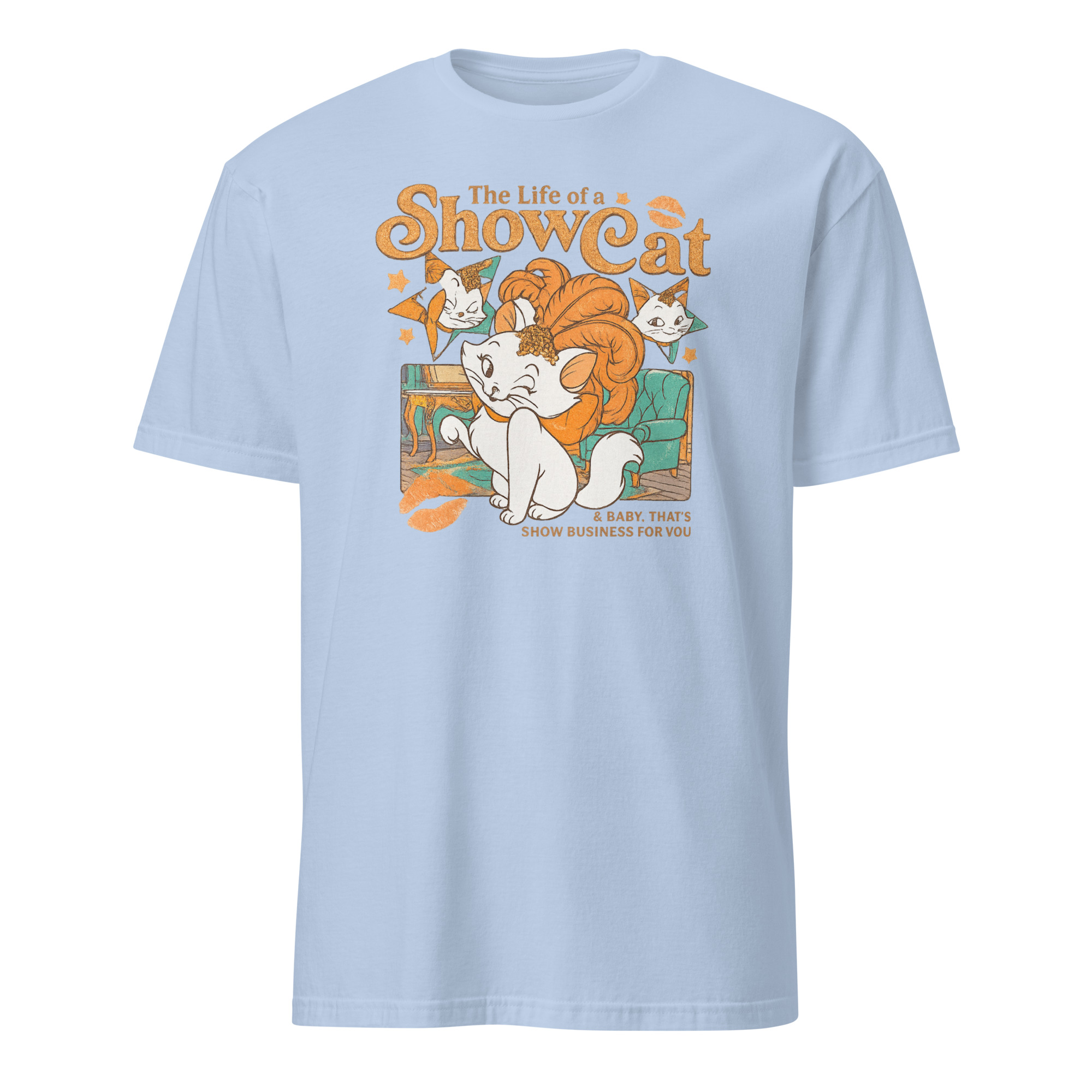 The Life Of A Show Cat Shirt 3 The Life Of A Show Cat Shirt in light blue