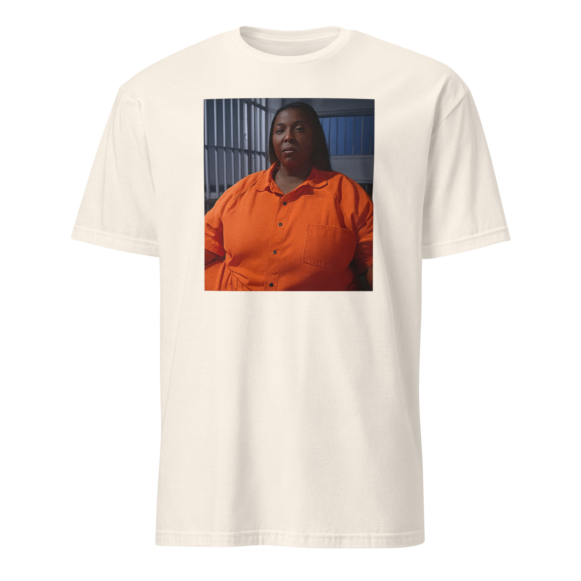 Tish James Mugshot Shirt 10 Natural color Tish James Mugshot Shirt parody tee – political satire apparel