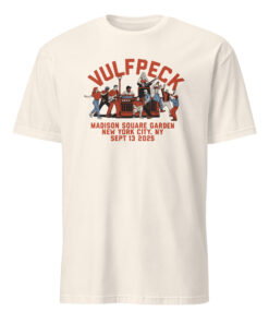 Vulfpeck Sep 13 2025 New York NY Shirt natural color concert tee mockup