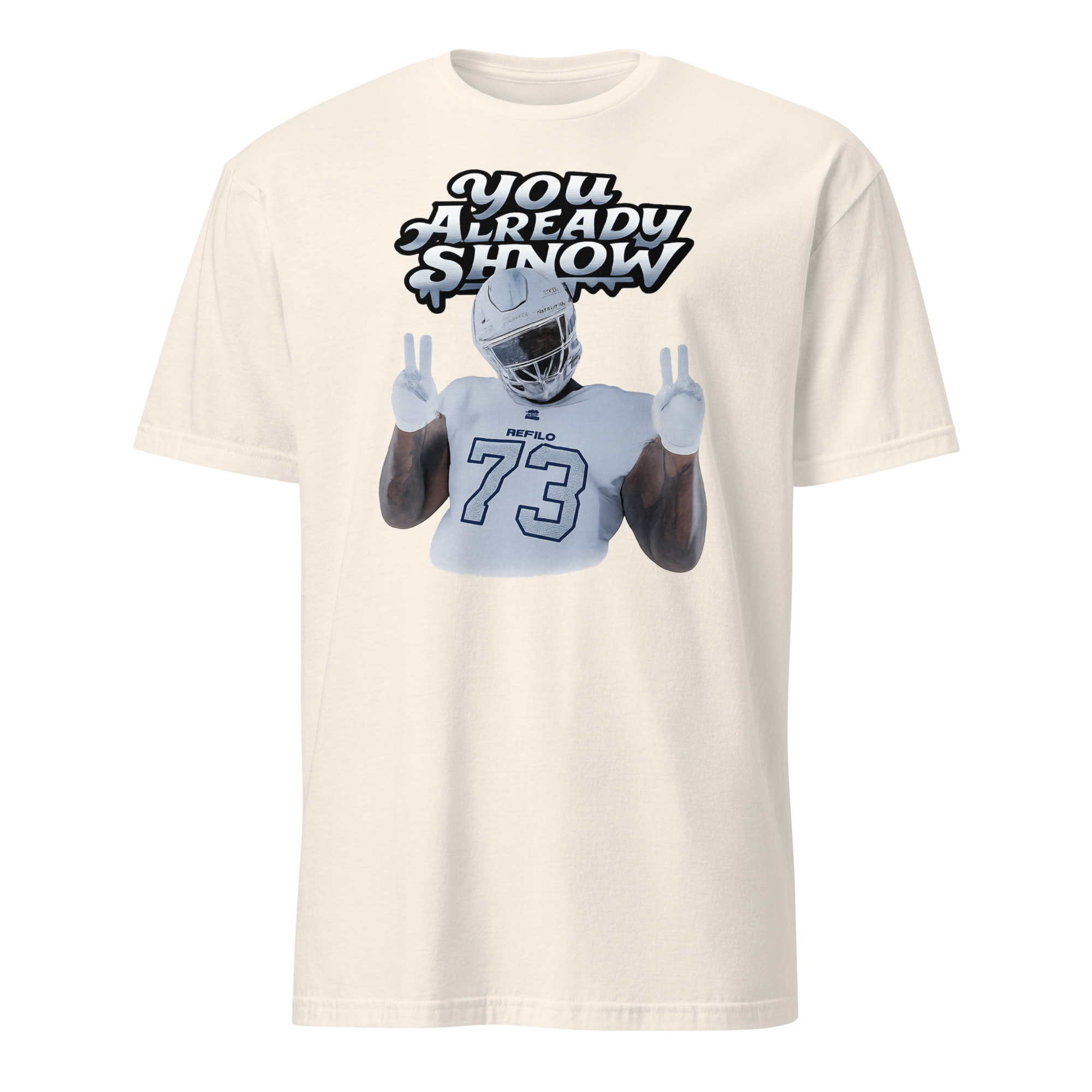 Dion Dawkins You Already Shnow Buffalo Bills Shirt 5 Natural Dion Dawkins You Already Shnow Buffalo Bills Shirt with bold icy lettering and Buffalo Bills snow-themed design