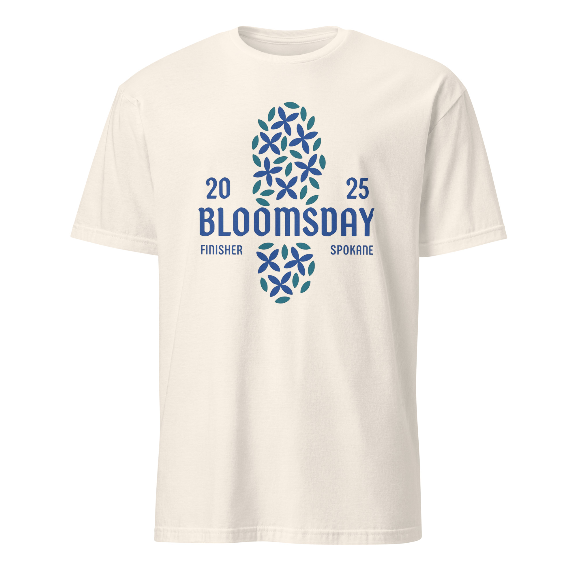 Bloomsday 2025 Finisher Spokane Shirt 12 Bloomsday 2025 Finisher Spokane Shirt in natural color for the 50th anniversary Lilac Bloomsday Run
