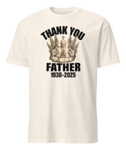 Thank You Father Pope Francis RIP Pope Francis Shirt 14 Thank You Father Pope Francis RIP Pope Francis shirt in natural color