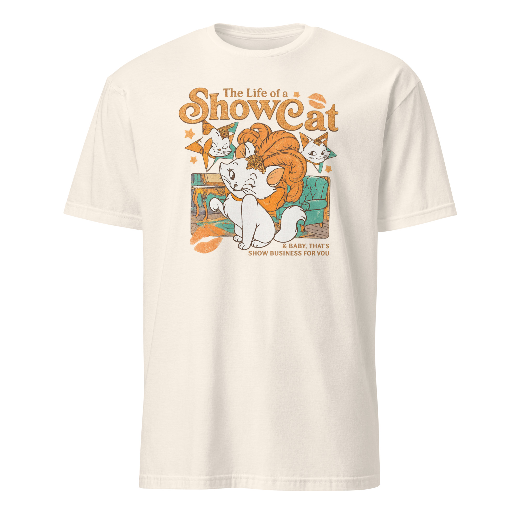 The Life Of A Show Cat Shirt 6 The Life Of A Show Cat Shirt in natural beige cotton