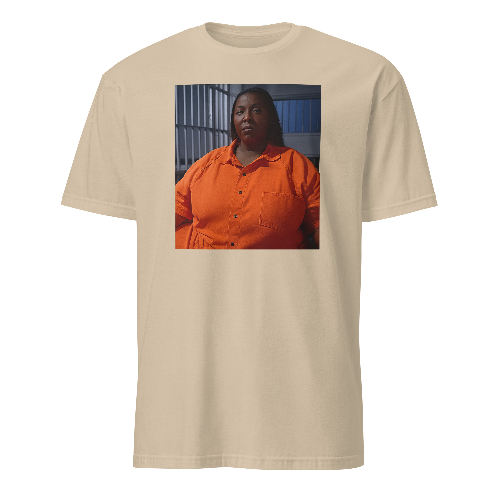 Tish James Mugshot Shirt 4 Sand color Tish James Mugshot Shirt parody tee – political satire unisex cotton shirt