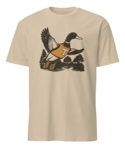 Tennessee Duck Logo 2025 Shirt in sand mockup – retro SEC fan apparel