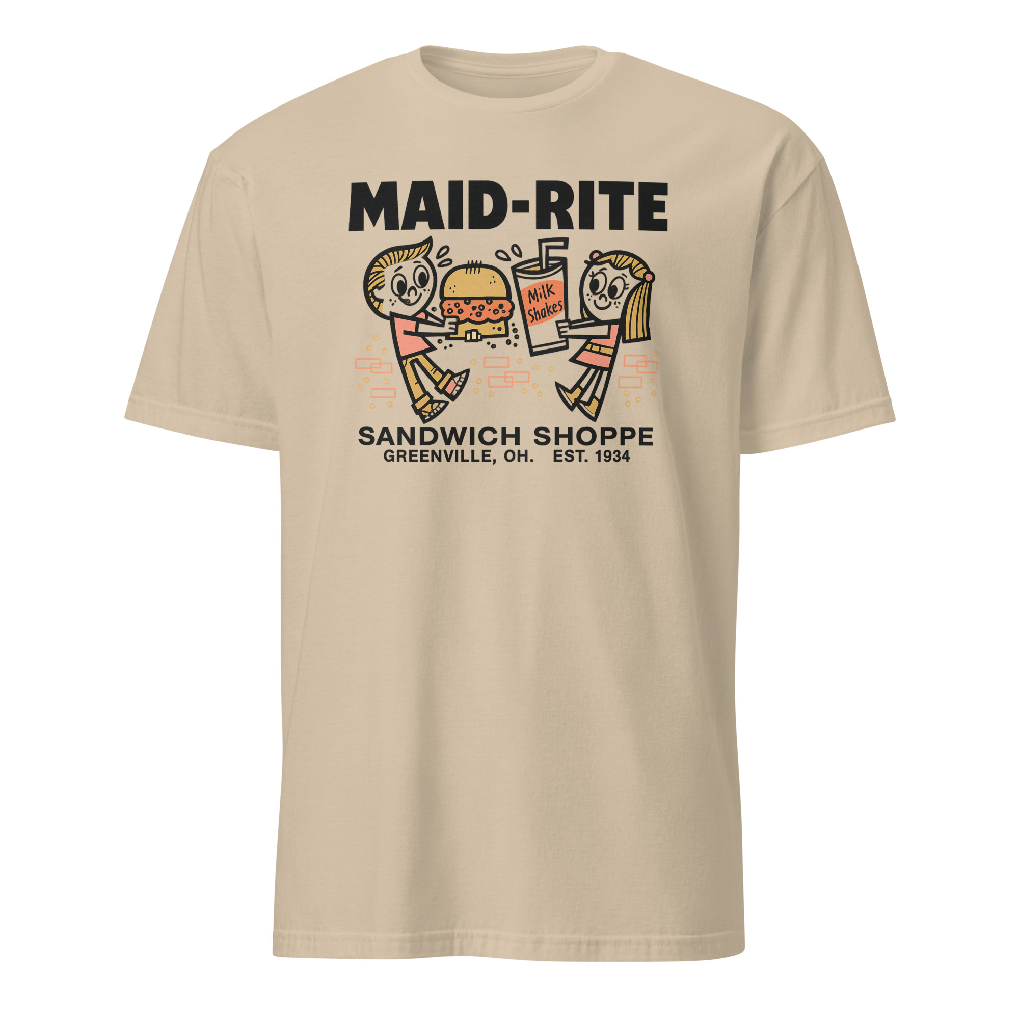 Maid-Rite Retro Diner Tee – Greenville Ohio Heritage Shirt 2 Maid-Rite Retro Diner Tee – Greenville Ohio Heritage Shirt - Image 2