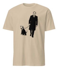 Alternative view of Trump Putin Dog Anti Trump FDT Shirt